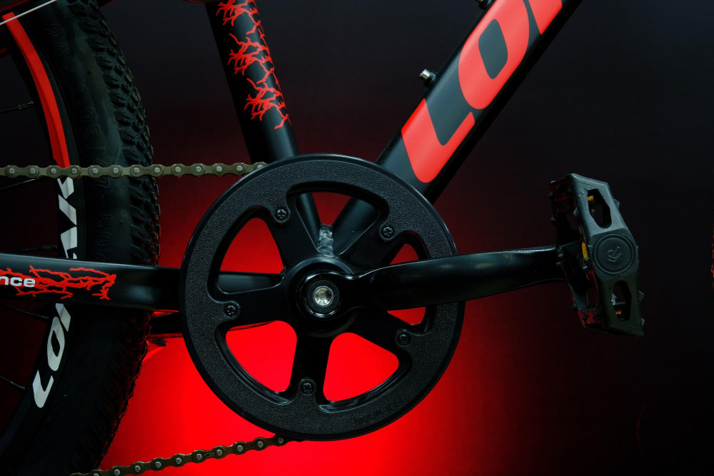 Lorak Shark 24 Black Матовый Чёрный/Красный