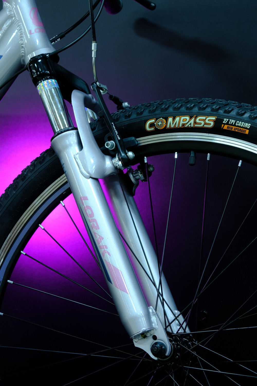 Lorak Glory 4 Серебристый/Розовый рама 15 (на рост 141-160)