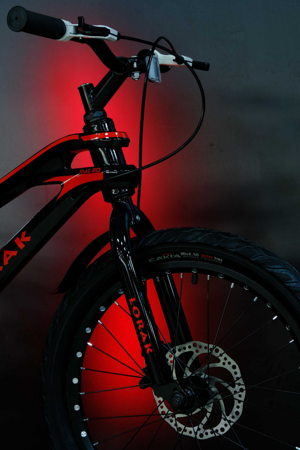 LORAK Mag 20 Disk Чёрный/Красный