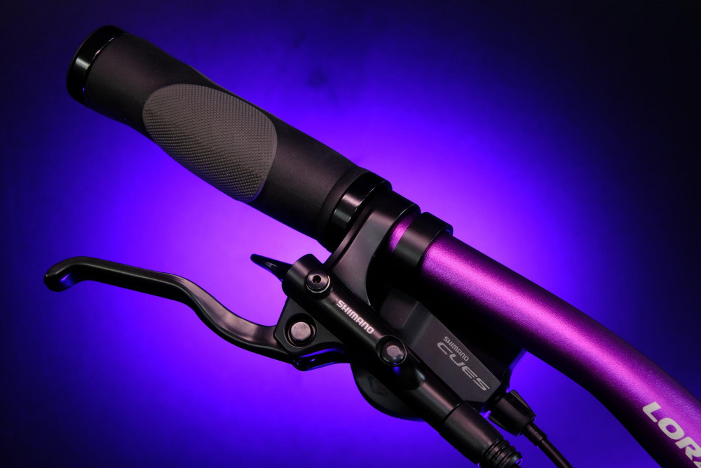 LORAK GLORY 400 9 sp Матовый Серебристый/Фиолетовый 15р (на рост 141-160)