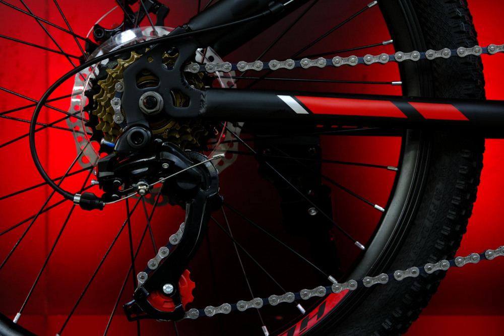 FOLTAS 22 Матовый Чёрный/Красный