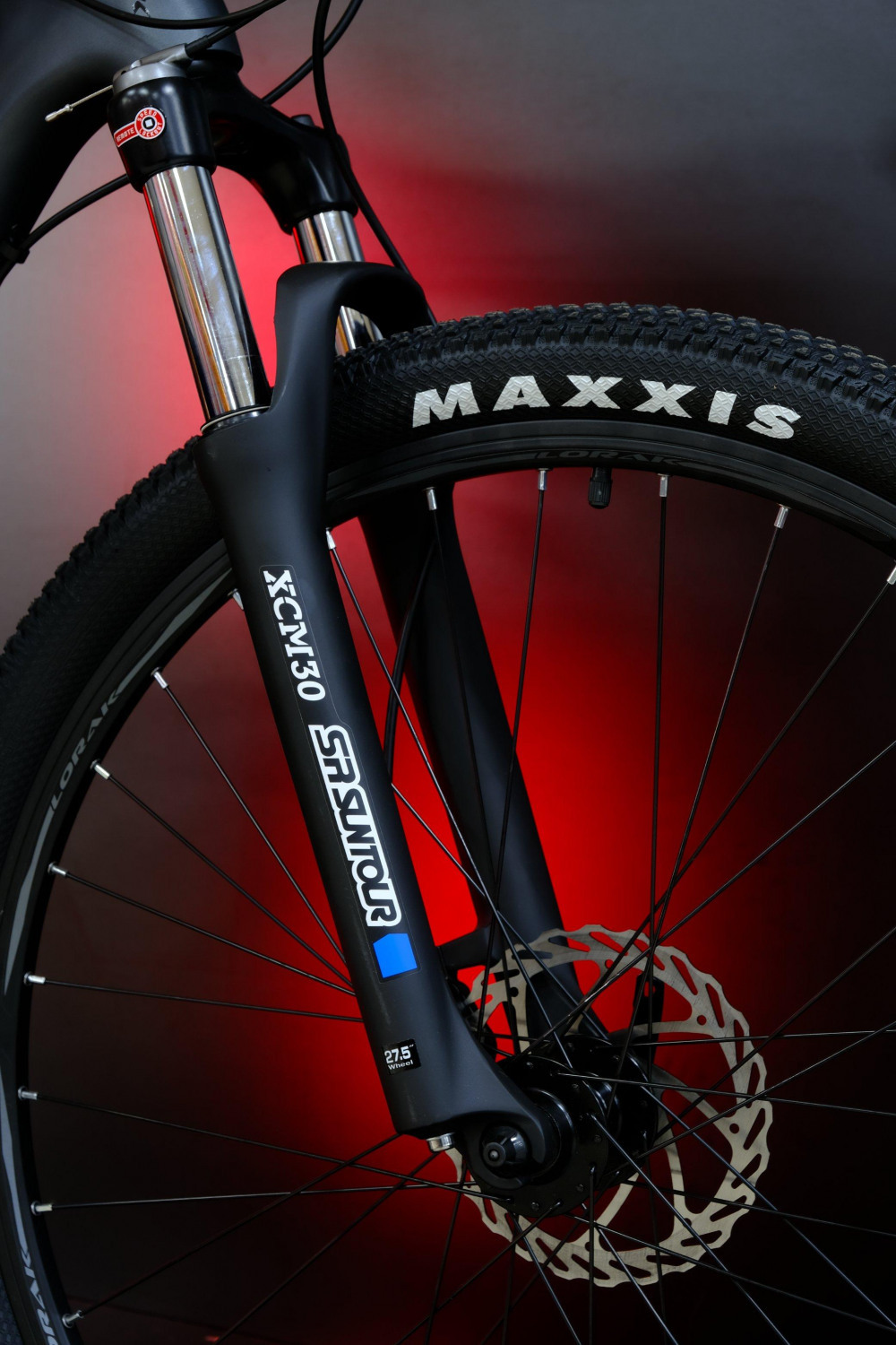 LORAK Carbon 27,5 100 Матовый Черный/Коричневый глянец