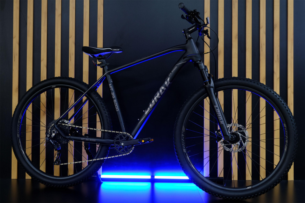 LORAK MT 29 - 5000 Матовый Чёрный/Серый рама 19 (на рост 172-183)